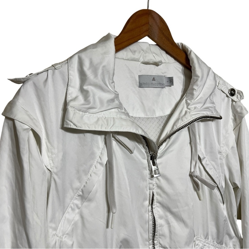 Adidas X Stella McCartney White Jacket Women’s Size Small - Picture 3 of 7